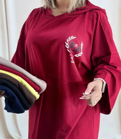 هودی باکسی نخ پنبه